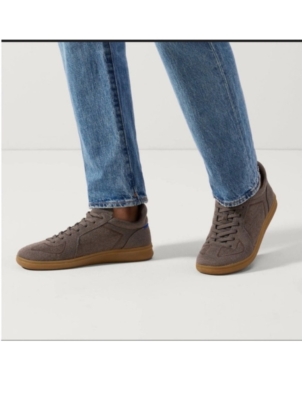 Rothy’s Men’s Sneaker Timber Brown Knit Lace Up Shoes Size 12 NIB
